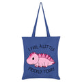 Cornflower Blue - Front - Grindstore I Feel A Little Prickly Today Tote Bag