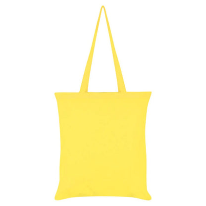 Lemon - Back - Grindstore Party Time Dinosaur Tote Bag