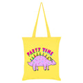 Lemon - Front - Grindstore Party Time Dinosaur Tote Bag