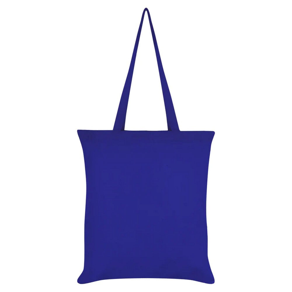 Royal Blue - Back - Grindstore Lunar-Saur Moon Tote Bag