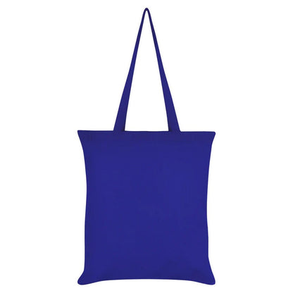 Royal Blue - Back - Grindstore Lunar-Saur Moon Tote Bag