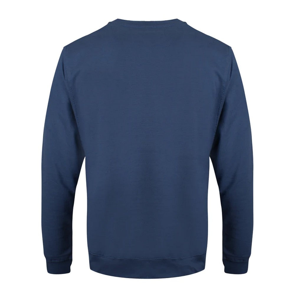 Airforce Blue - Back - Grindstore Mens ´Tis The Season To Be Grumpy Christmas Jumper