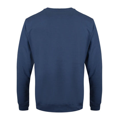 Airforce Blue - Back - Grindstore Mens ´Tis The Season To Be Grumpy Christmas Jumper