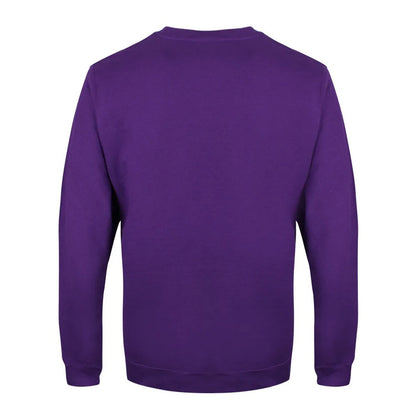 Purple - Back - Grindstore Mens Hail Santa Christmas Jumper