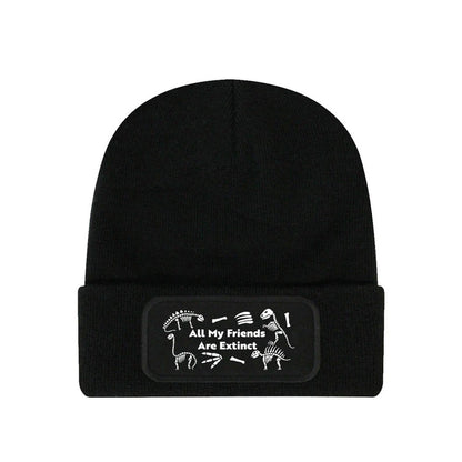 Black - Front - Grindstore All My Friends Are Extinct Beanie