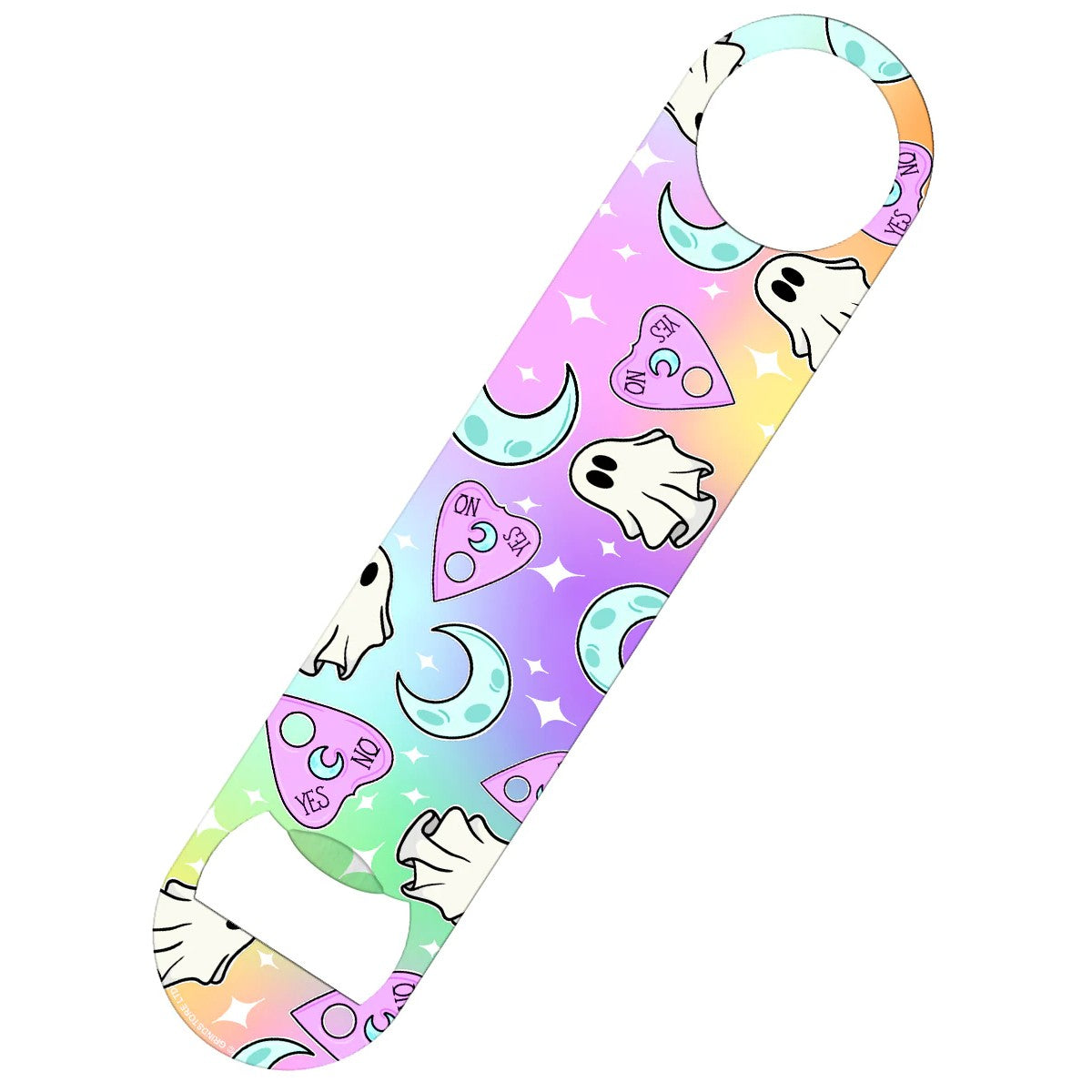 Multicoloured - Back - Grindstore Galaxy Ghouls Ouija Bottle Opener