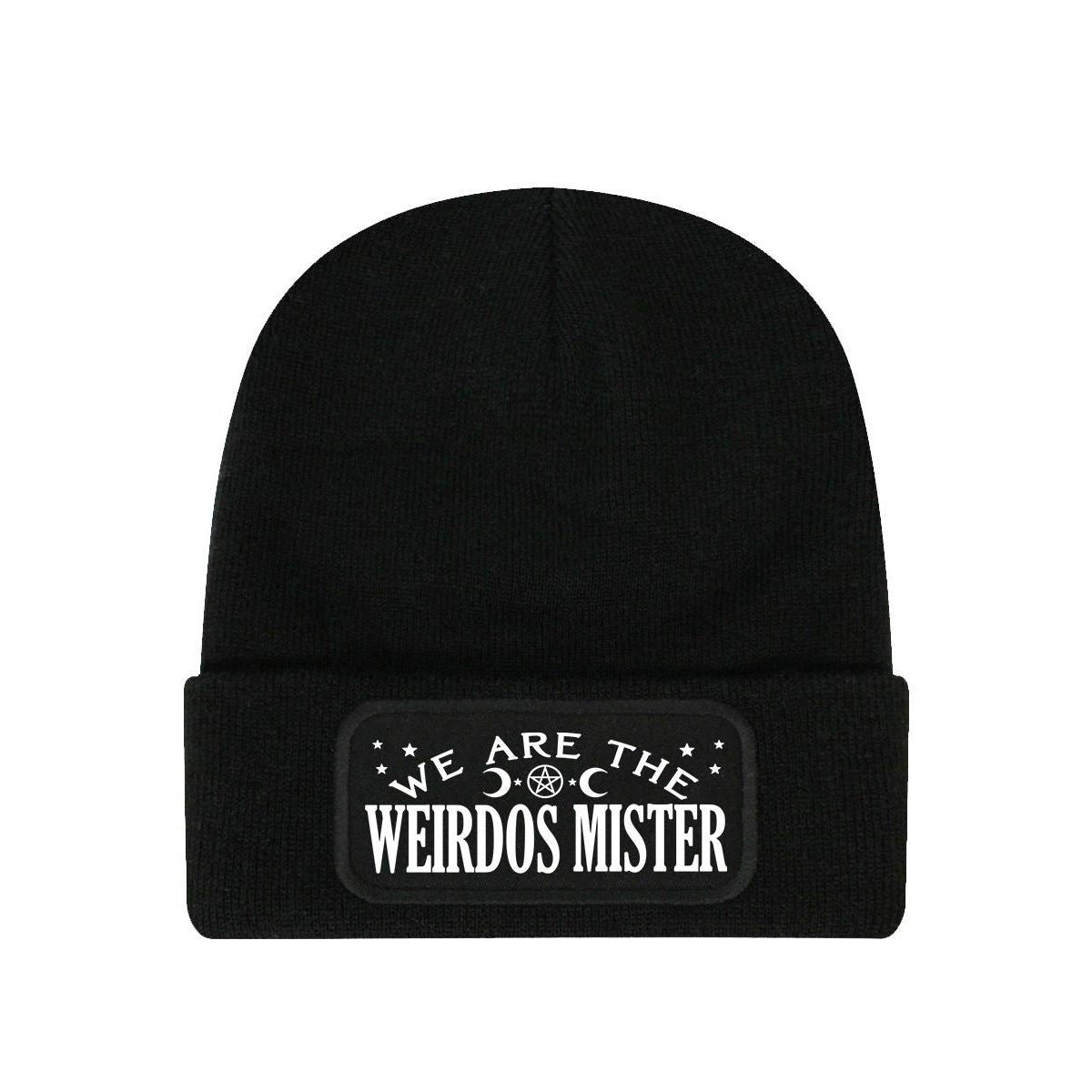 Black - Front - Grindstore We Are The Weirdos Mister Beanie