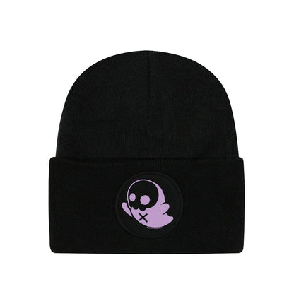 Black - Front - Cosmic Boop Haunting Beanie