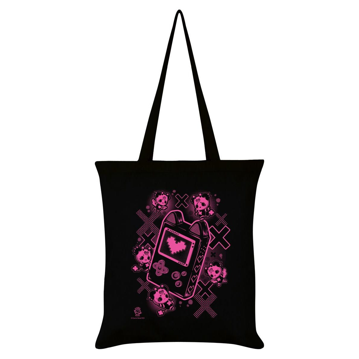 Black-Pink - Front - Cosmic Boop Call From Space Tote Bag