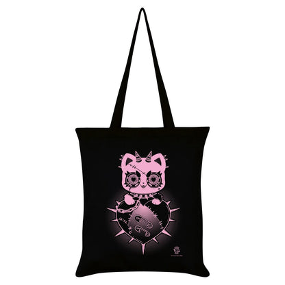 Black - Front - Cosmic Boop Cute And Pointy Tote Bag