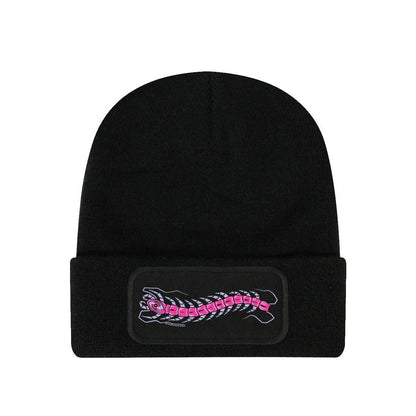 Black - Front - Pinku Kult Infest Beanie