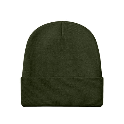 Olive Green - Back - Grindstore Silly Goose Beanie