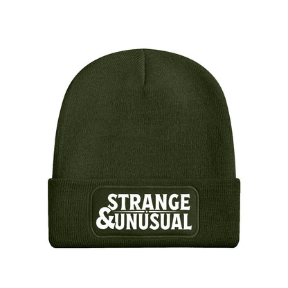 Olive Green - Front - Grindstore Strange & Unusual Beanie