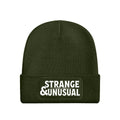 Olive Green - Front - Grindstore Strange & Unusual Beanie