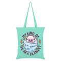 Mint Green - Front - Grindstore My Kind Of Pig In A Blanket Tote Bag