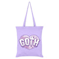 Lilac - Front - Grindstore Pastel Goth Tote Bag