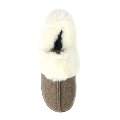 Taupe - Lifestyle - Lunar Womens-Ladies Ember III Slippers