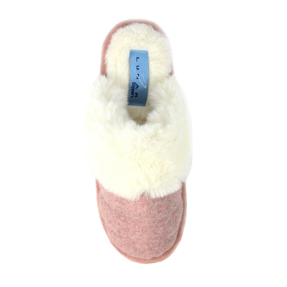 Pink - Lifestyle - Lunar Womens-Ladies Carol II Slippers