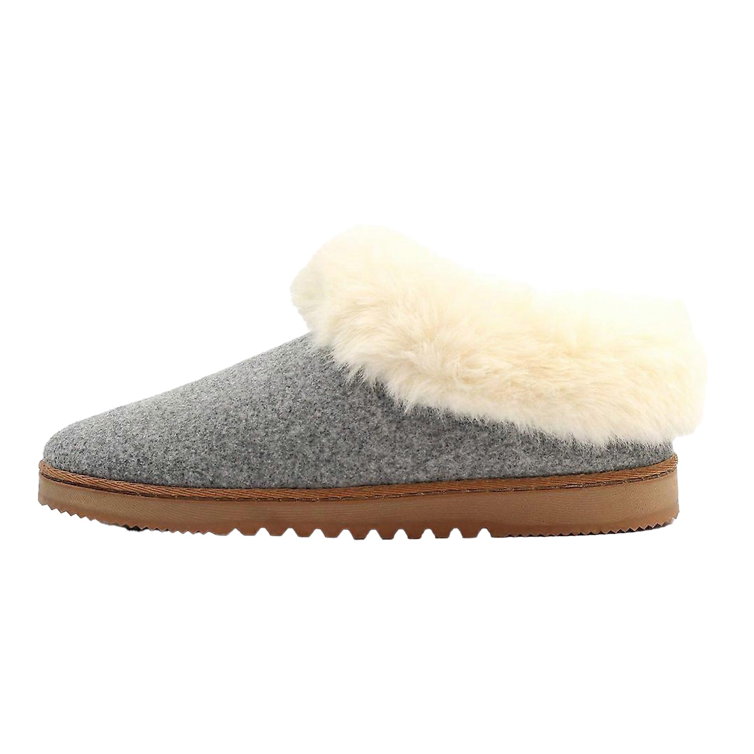 Grey - Lifestyle - Lunar Womens-Ladies Cranbrook Slippers