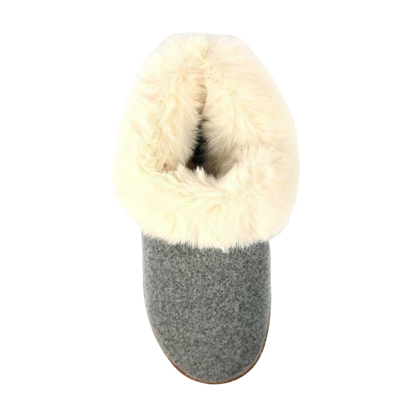 Grey - Pack Shot - Lunar Womens-Ladies Cranbrook Slippers