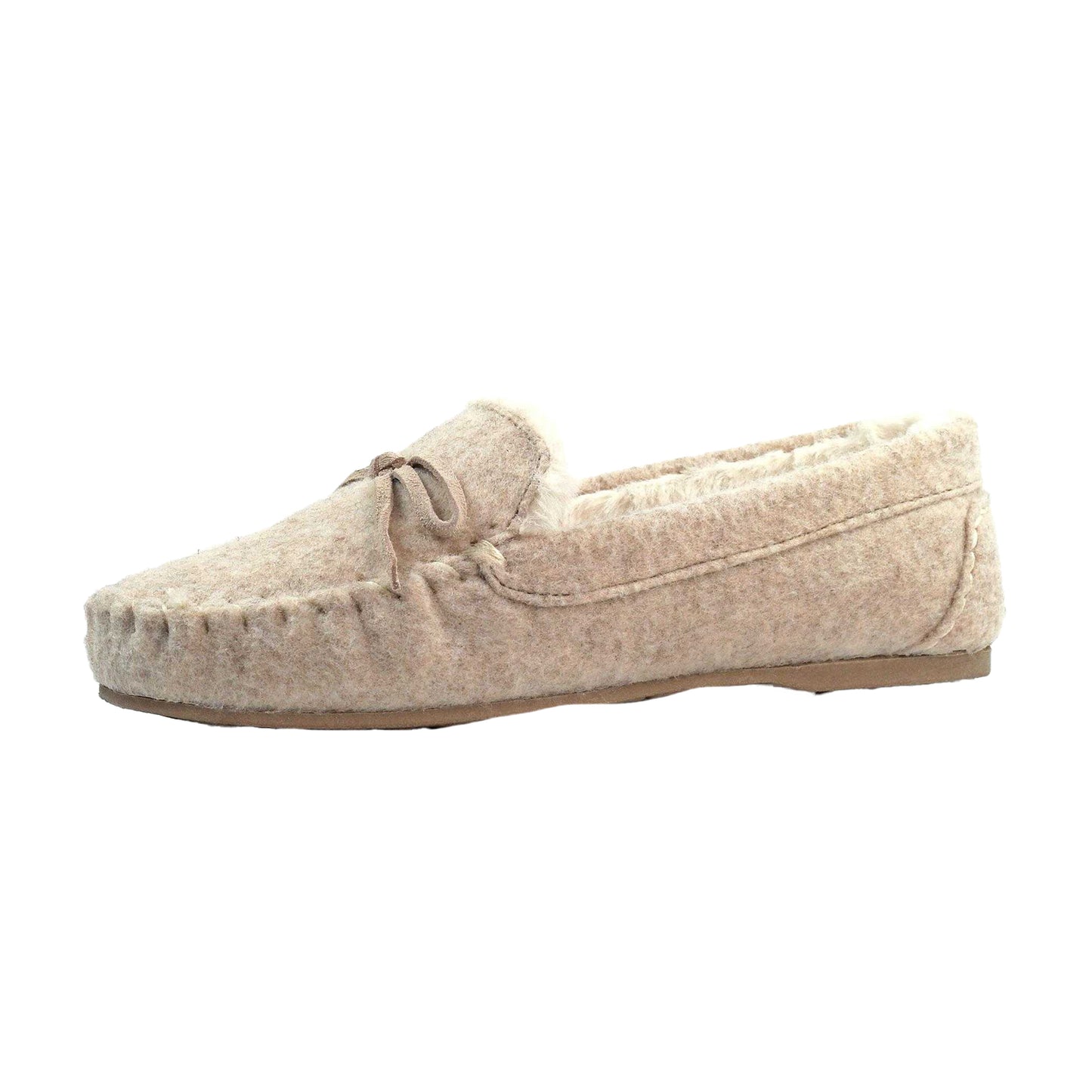 Beige - Lifestyle - Lunar Womens-Ladies Cherish Slippers