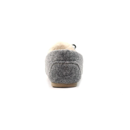 Grey - Lifestyle - Lunar Womens-Ladies Cherish Slippers