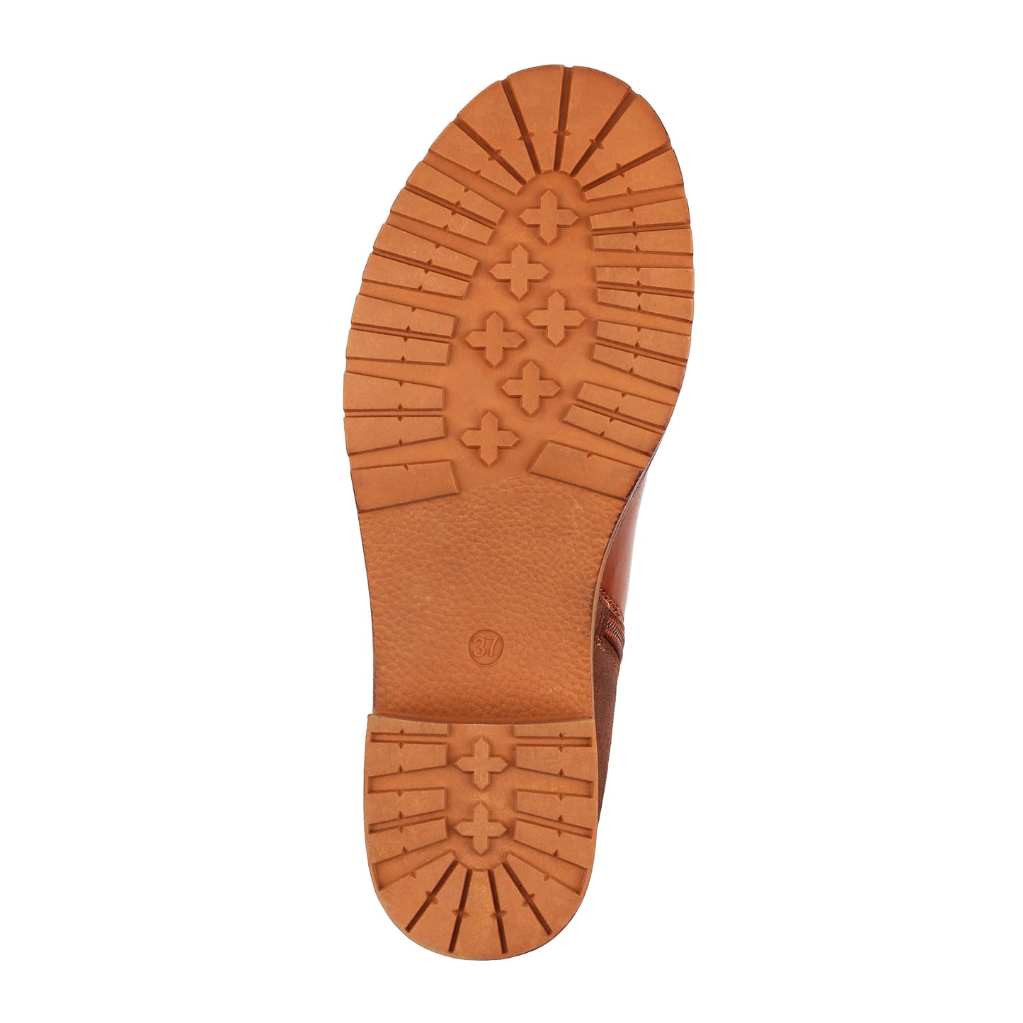 Tan - Close up - Lunar Womens-Ladies Demure Ankle Boots
