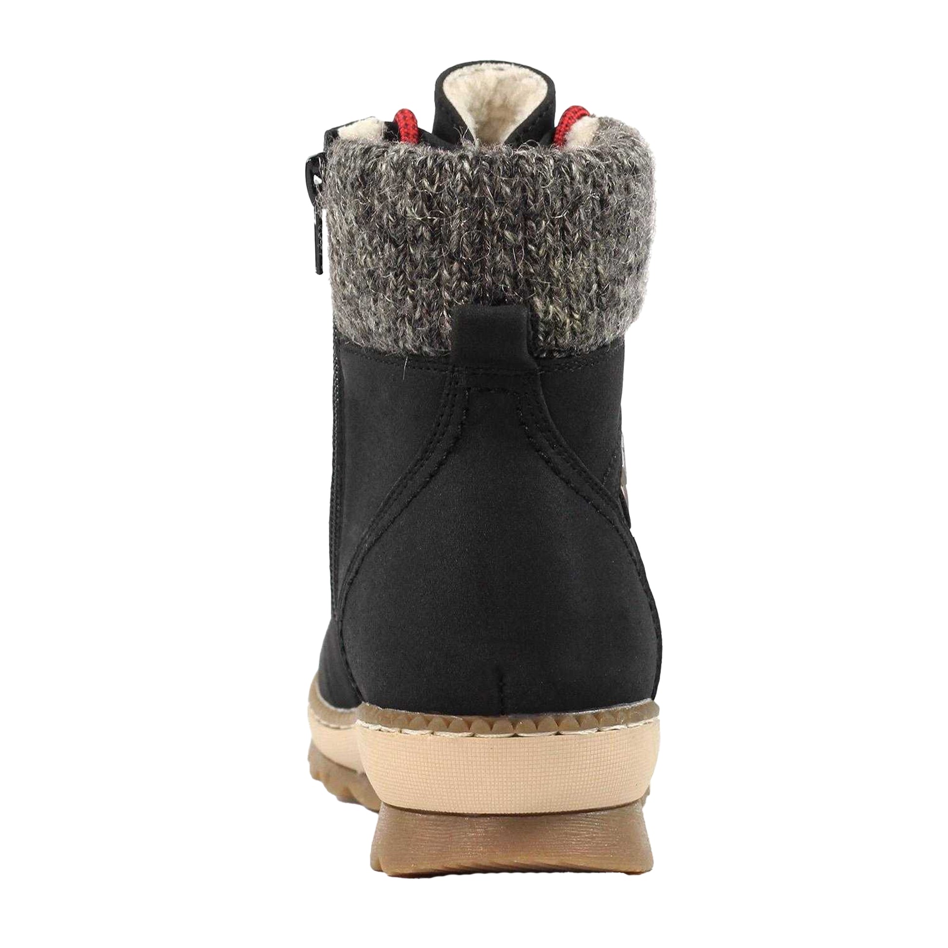 Black - Back - Lunar Womens-Ladies Candy Waterproof Boots