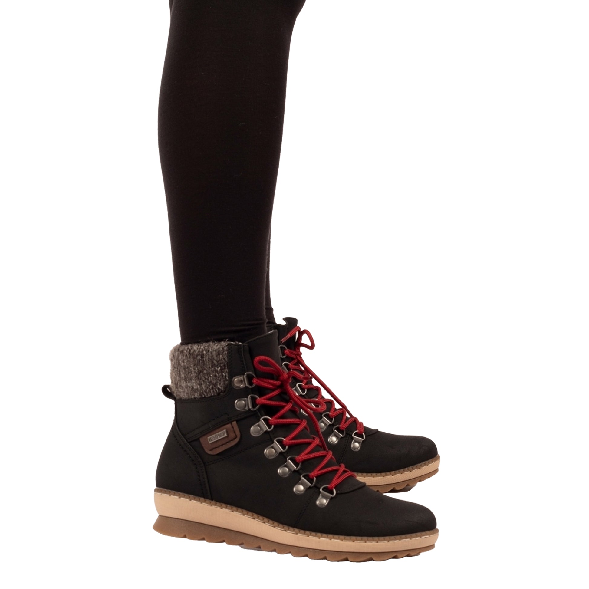 Black - Pack Shot - Lunar Womens-Ladies Candy Waterproof Boots