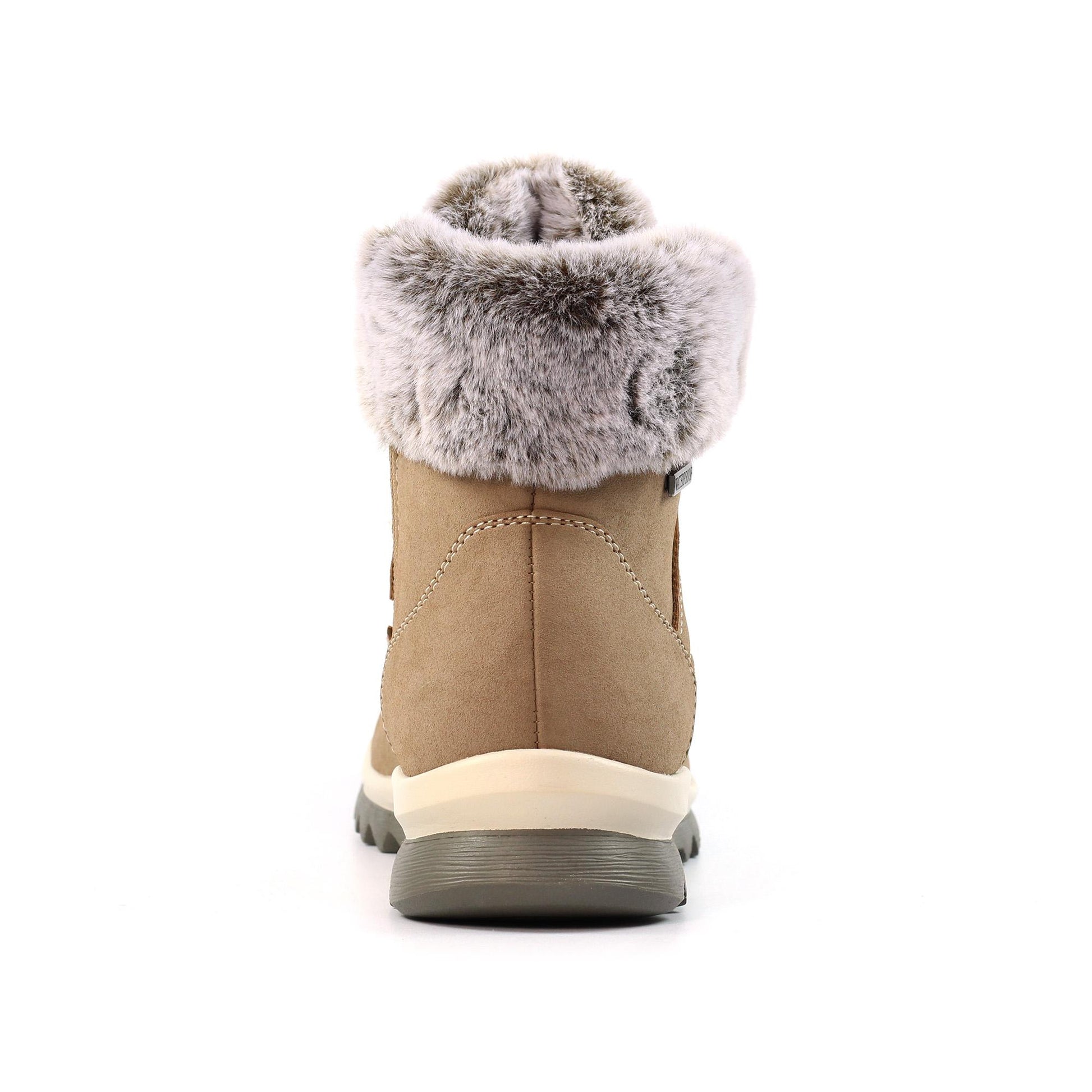 Beige - Side - Lunar Womens-Ladies Jett II Waterproof Boots