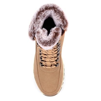 Beige - Lifestyle - Lunar Womens-Ladies Jett II Waterproof Boots