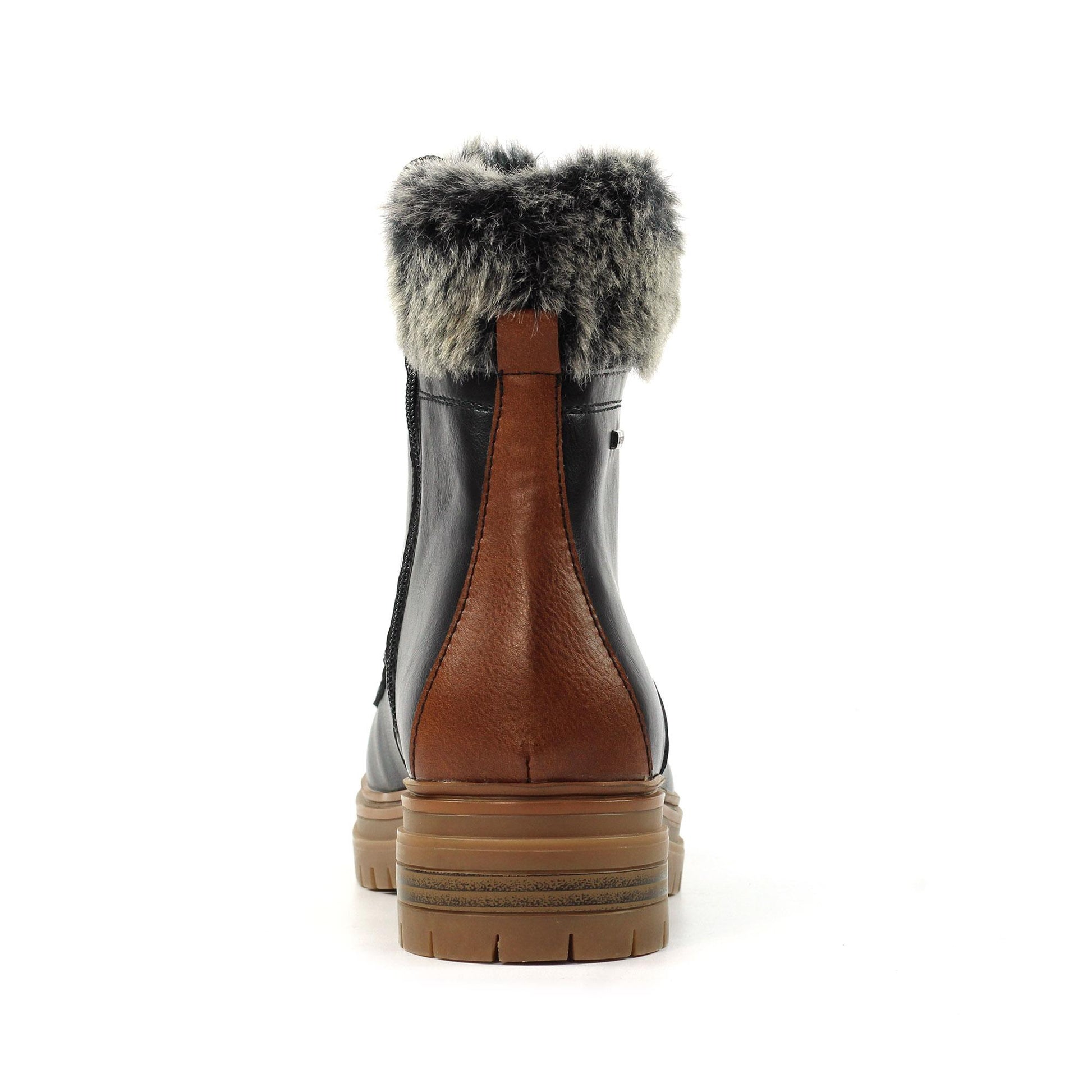 Black - Side - Lunar Womens-Ladies Bernice Waterproof Boots