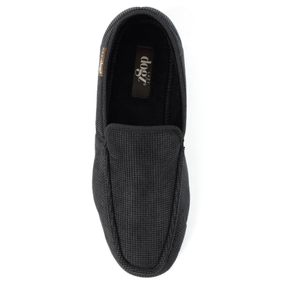 Black - Lifestyle - Lazy Dogz Mens Dylan Slippers