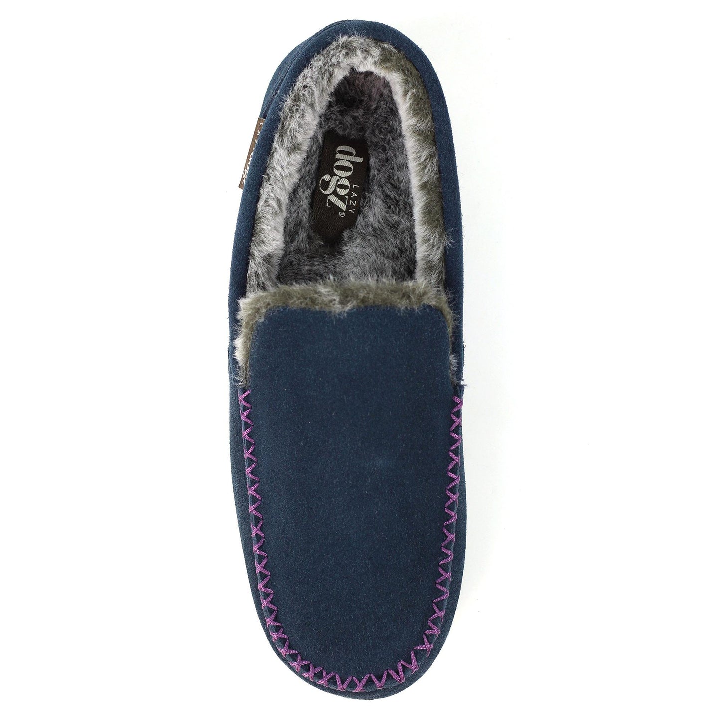 Blue - Lifestyle - Lazy Dogz Mens Henry Slippers