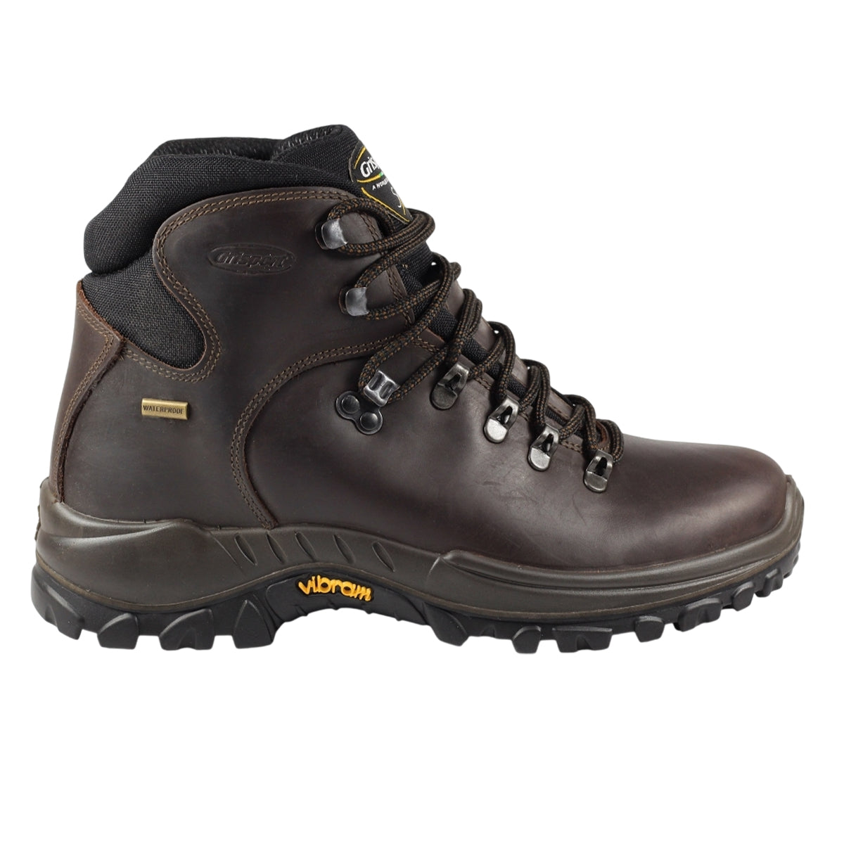 Brown - Lifestyle - Grisport Womens-Ladies Everest Leather Trekking Boots