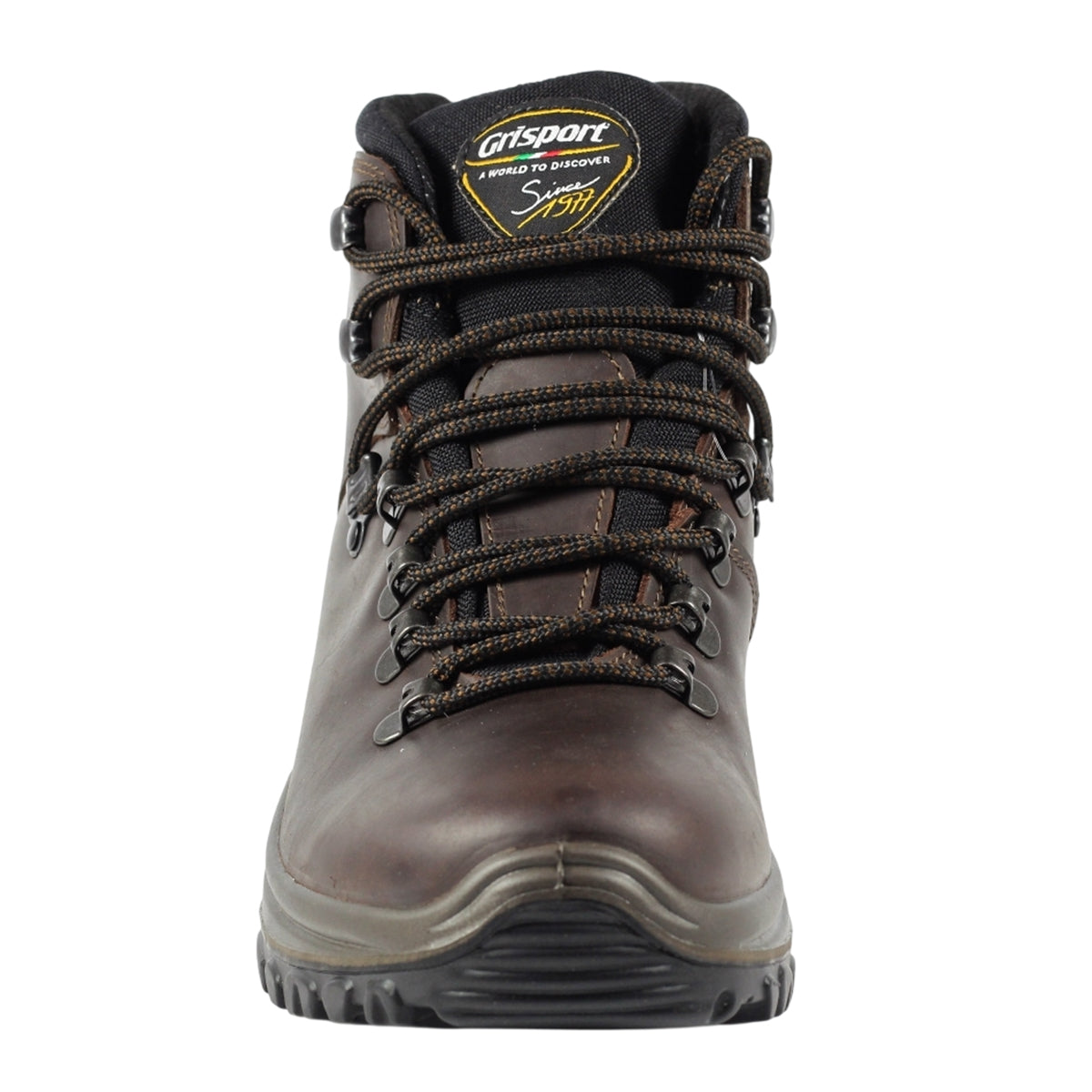 Brown - Pack Shot - Grisport Womens-Ladies Everest Leather Trekking Boots