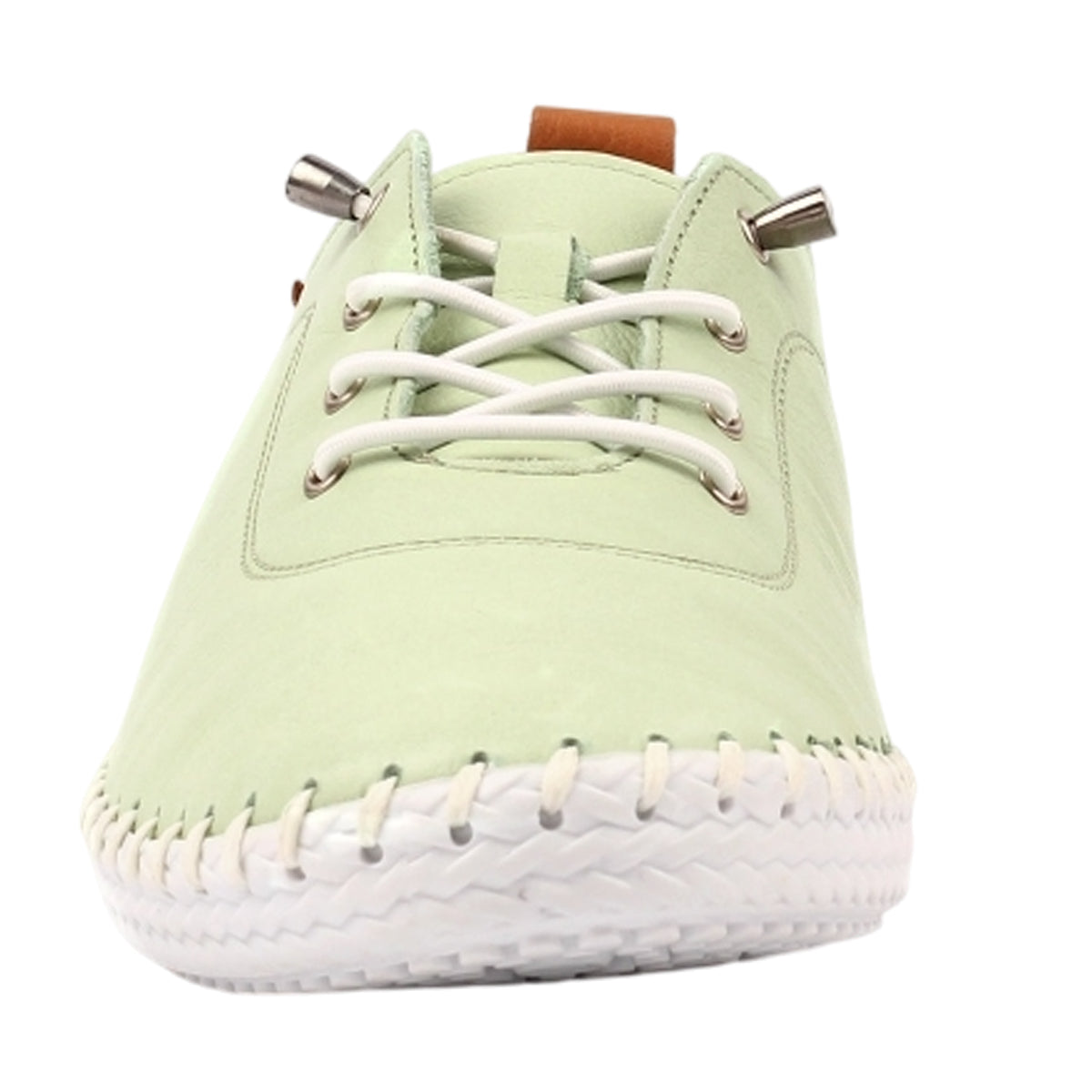 Sage - Lifestyle - Lunar Womens-Ladies St Ives Animal Print Leather Soft Plimsolls