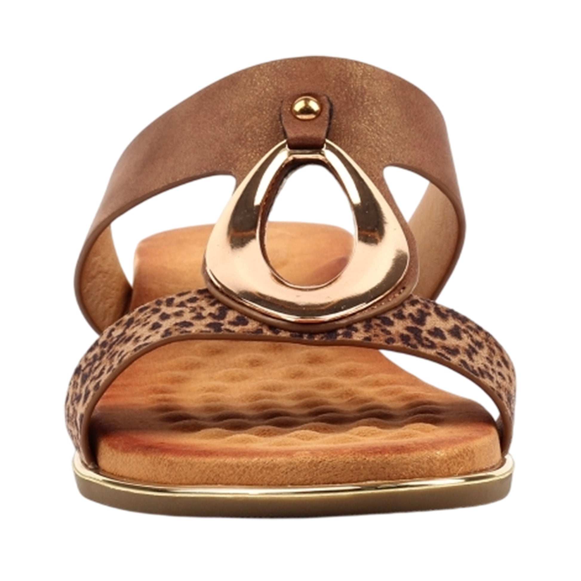 Brown - Lifestyle - Lunar Womens-Ladies Paradise Sandals