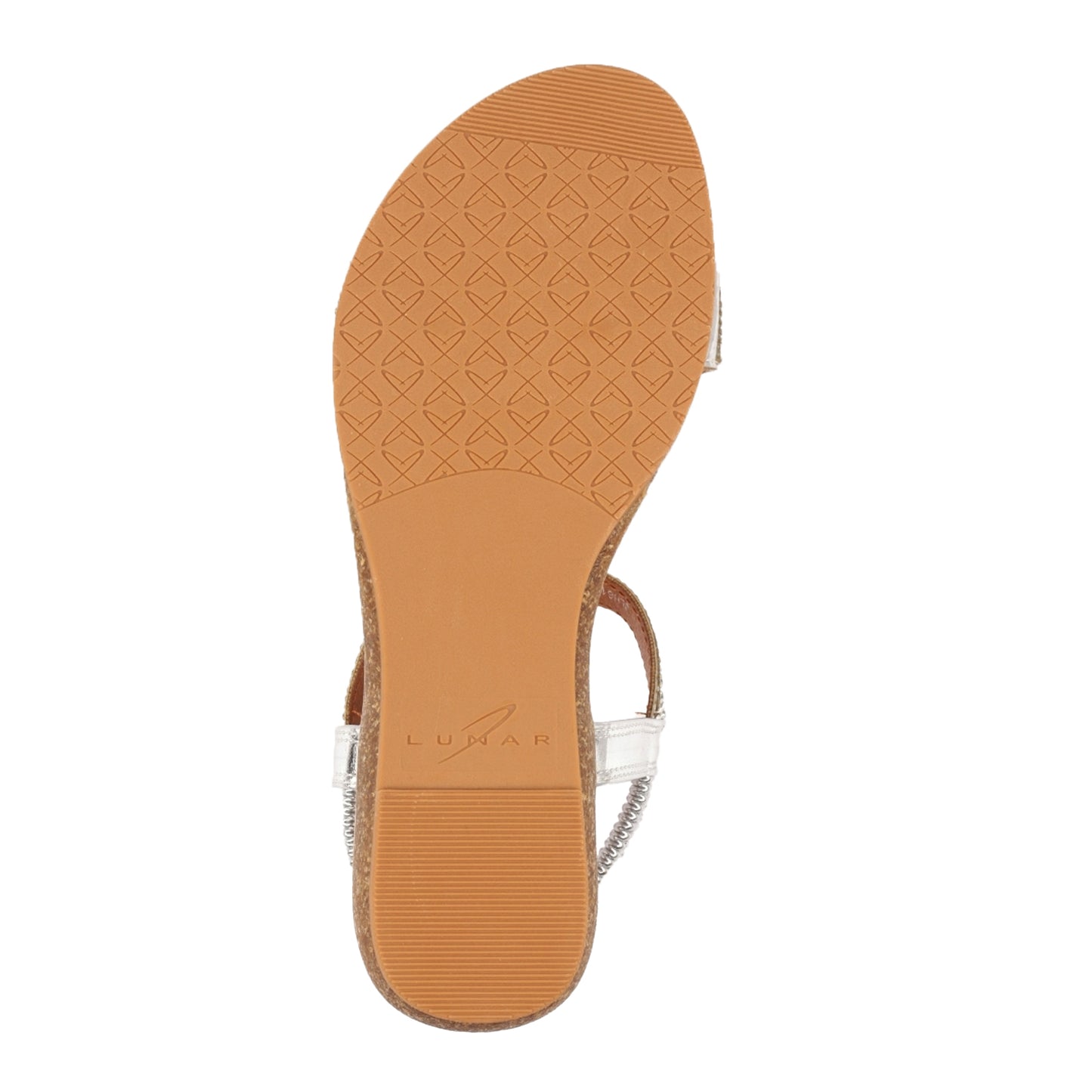 Silver - Lifestyle - Lunar Womens-Ladies Jazmine Wide Wide Sandals