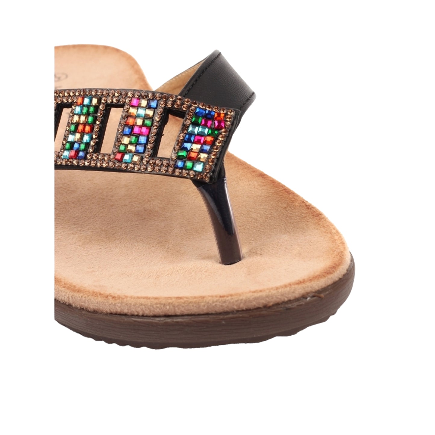 Black - Lifestyle - Lunar Womens-Ladies Abigail II Sandals