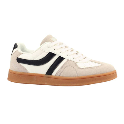 White - Front - Lunar Womens-Ladies Melody Trainers