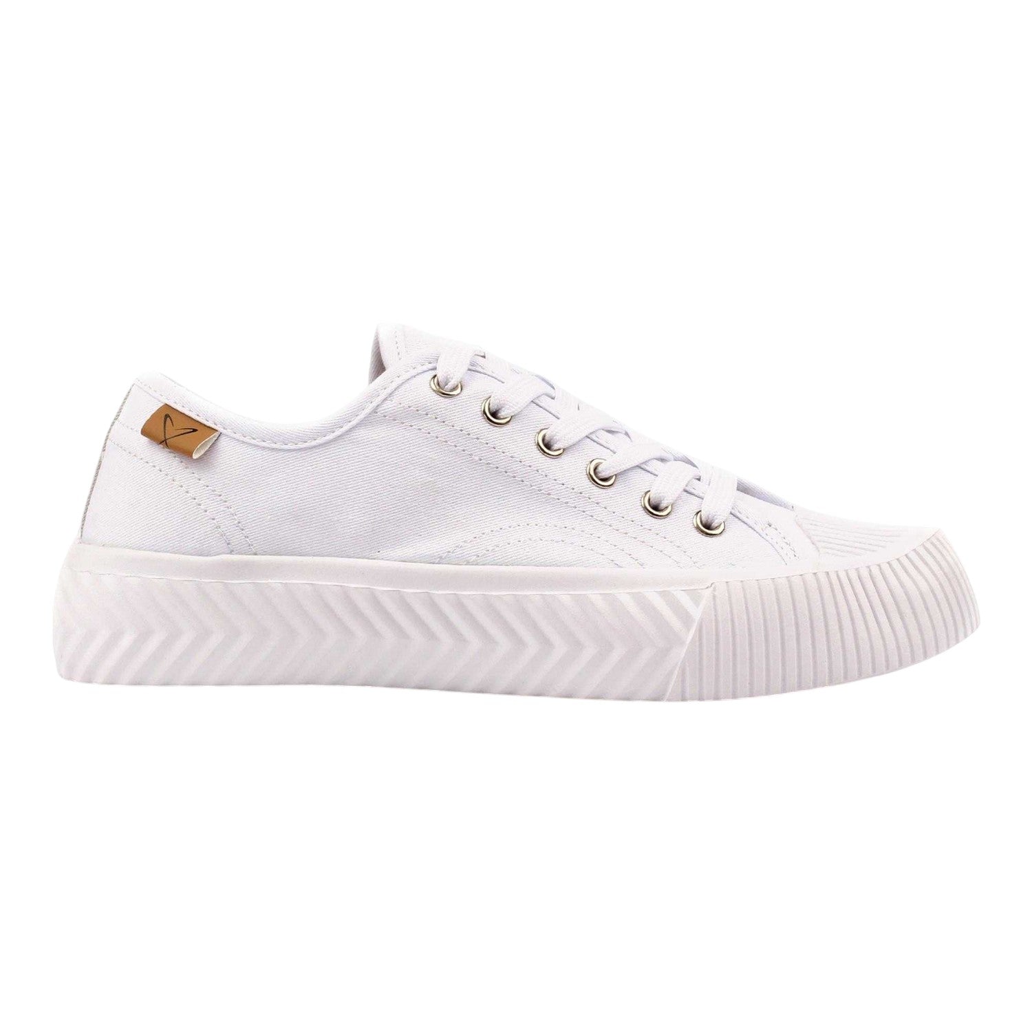 White - Back - Lunar Womens-Ladies Jayne III Trainers