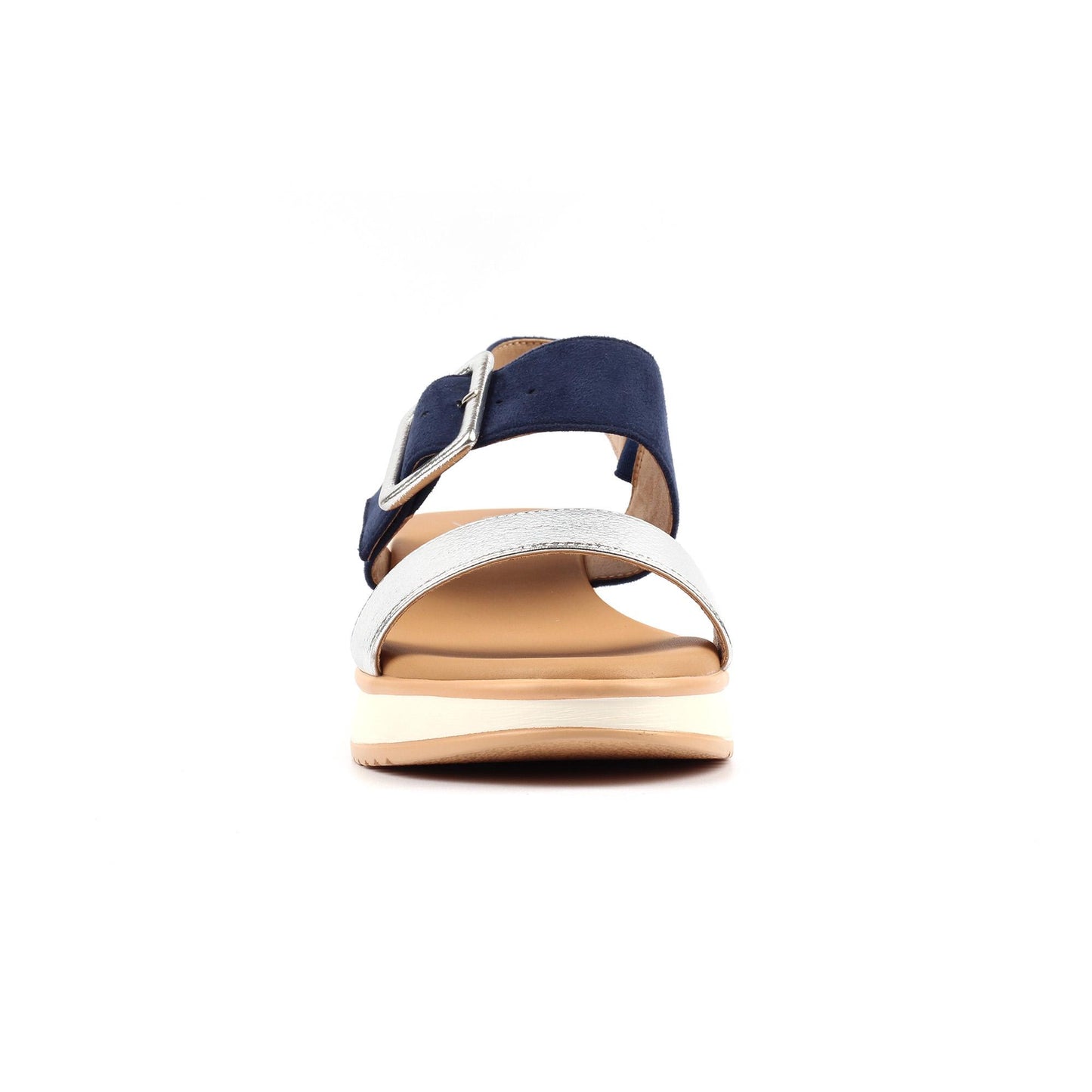 Navy - Side - Lunar Womens-Ladies Dion Sandals