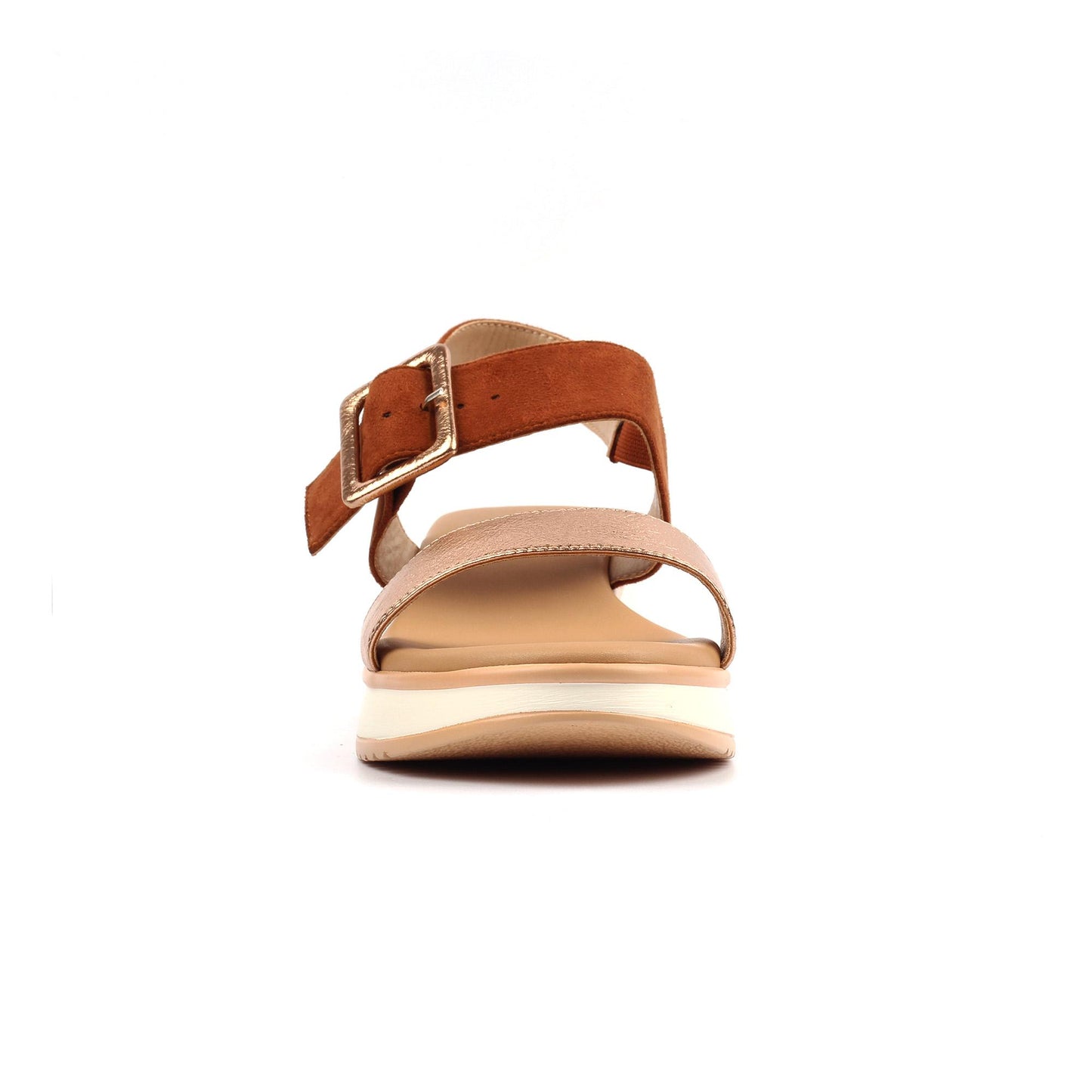 Tan - Side - Lunar Womens-Ladies Dion Sandals