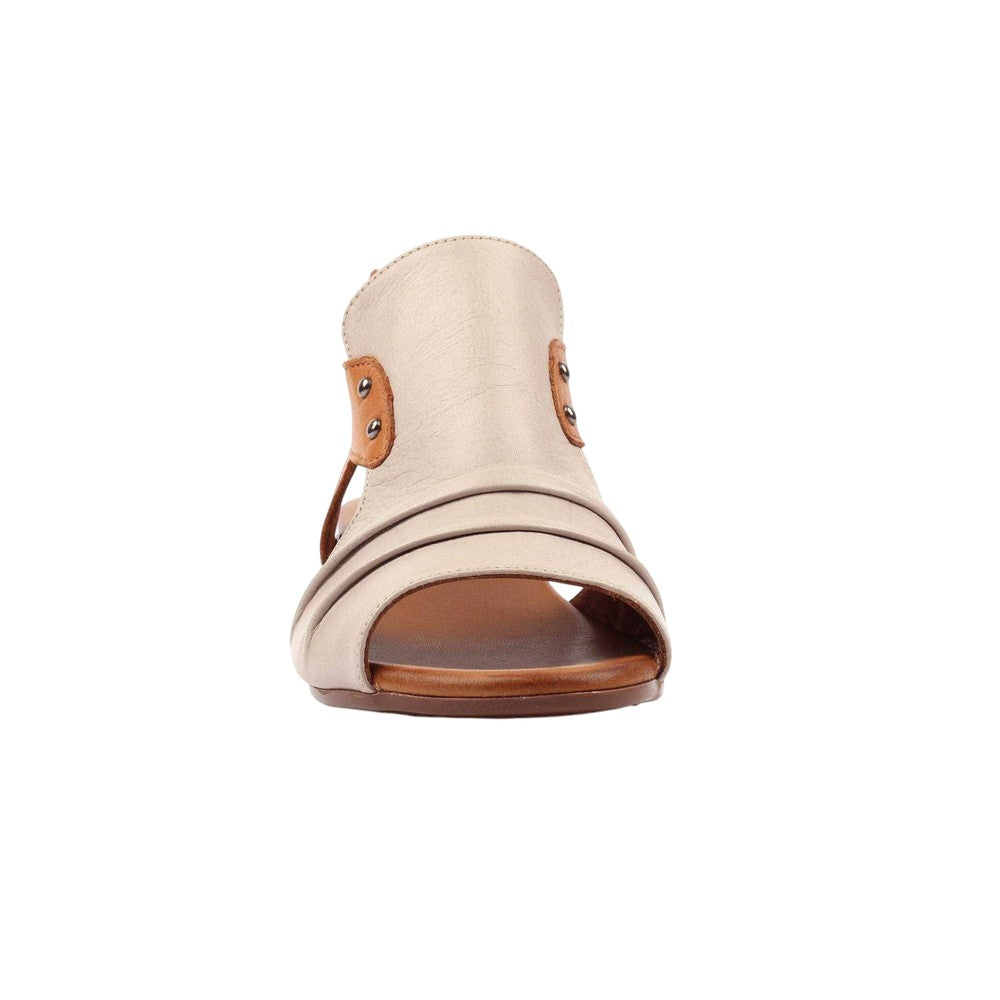 Stone - Side - Lunar Womens-Ladies Jaden Leather Sandals