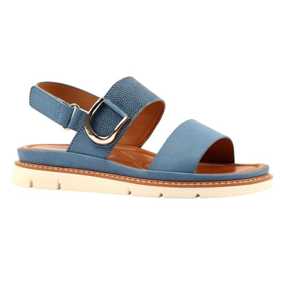 Blue - Front - Lunar Womens-Ladies Hope Sandals