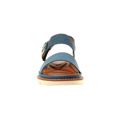 Blue - Side - Lunar Womens-Ladies Hope Sandals