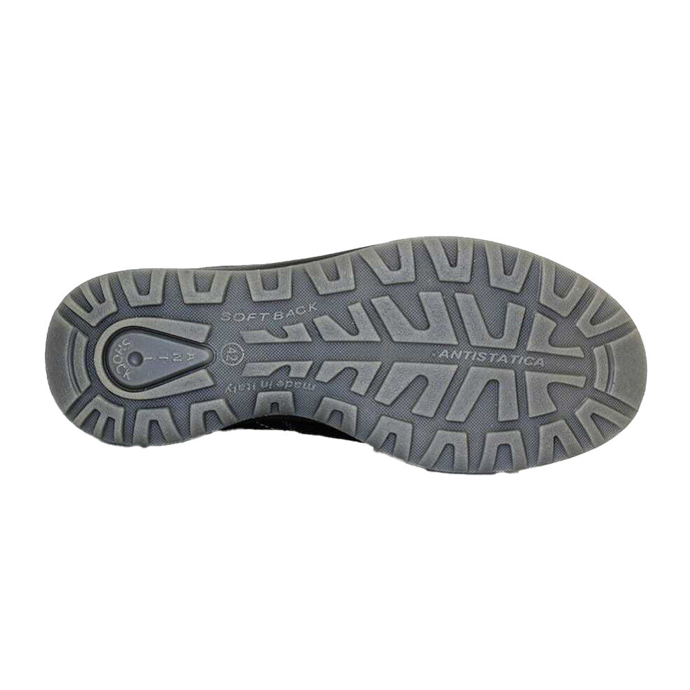 Black - Lifestyle - Grisport Mens Melrose Waxy Leather Walking Shoes
