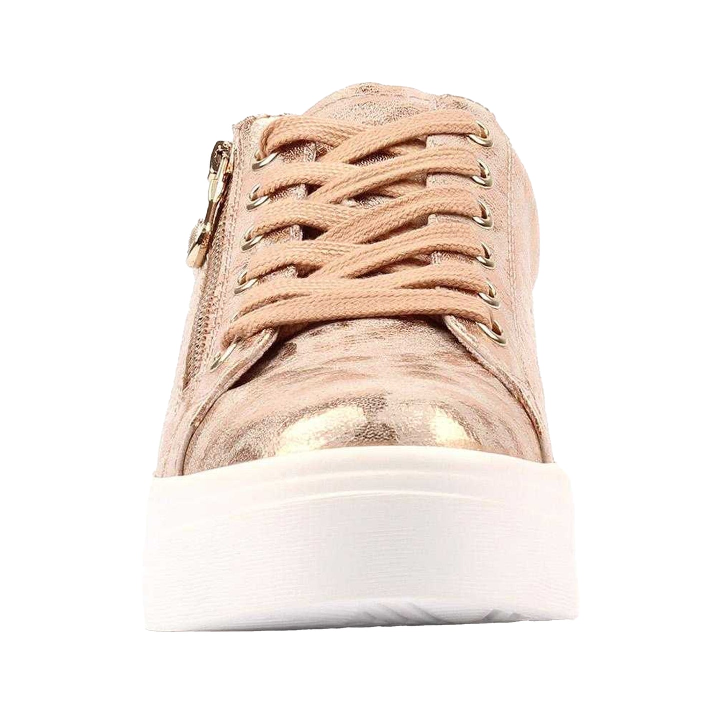 Rose - Side - Lunar Womens-Ladies Charm ll Animal Print Trainers