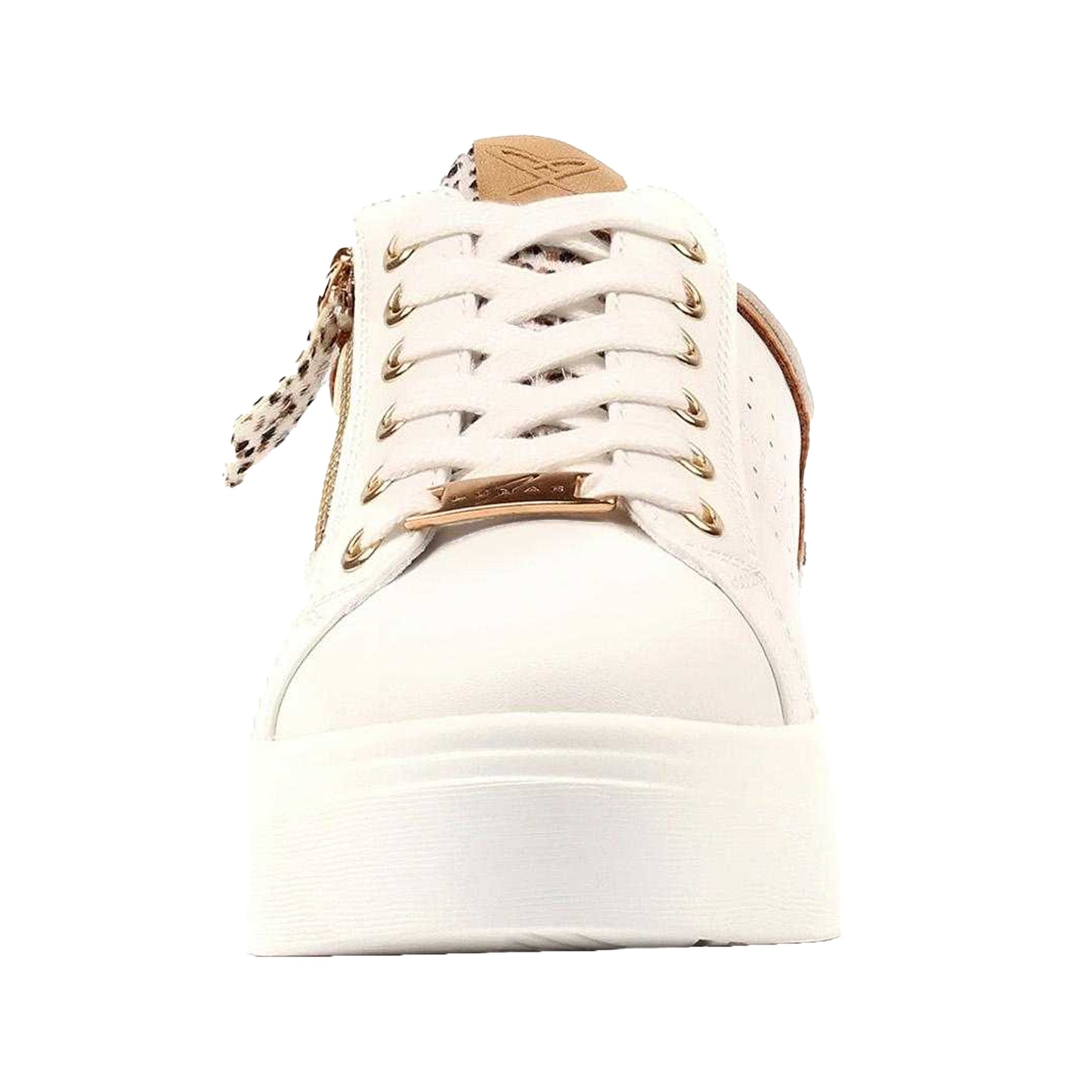 White - Side - Lunar Womens-Ladies Presley Trainers